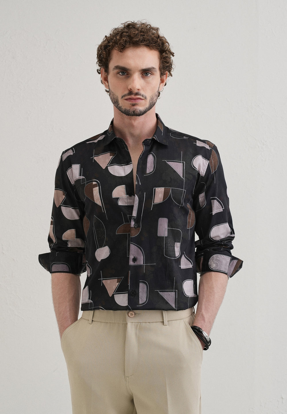 Interlock Printed Shirt