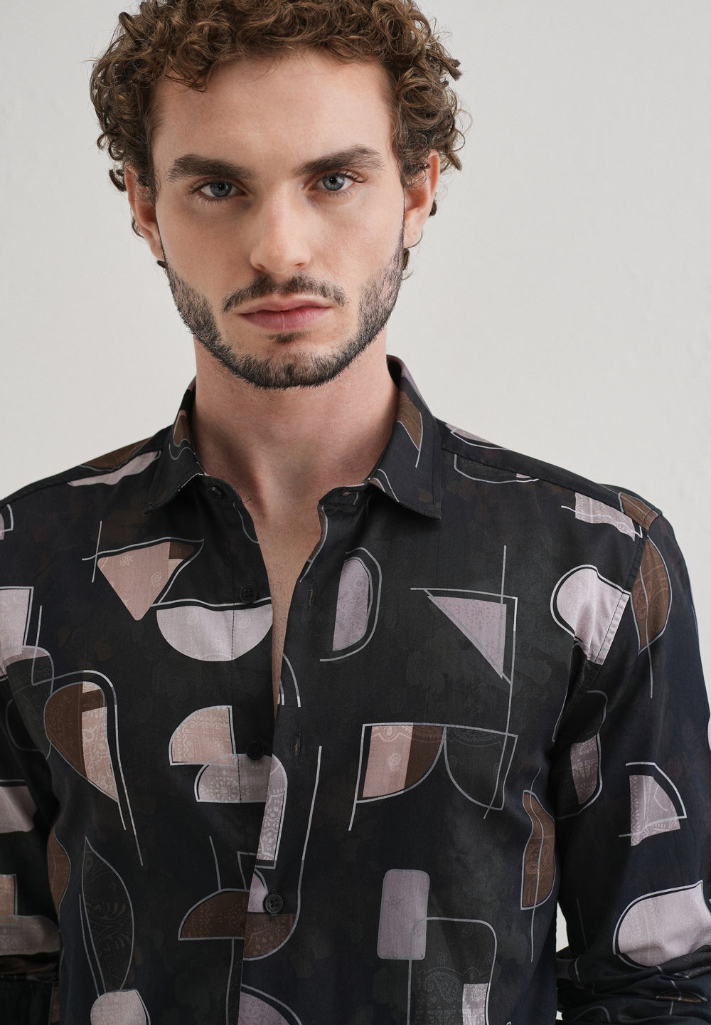 Interlock Printed Shirt