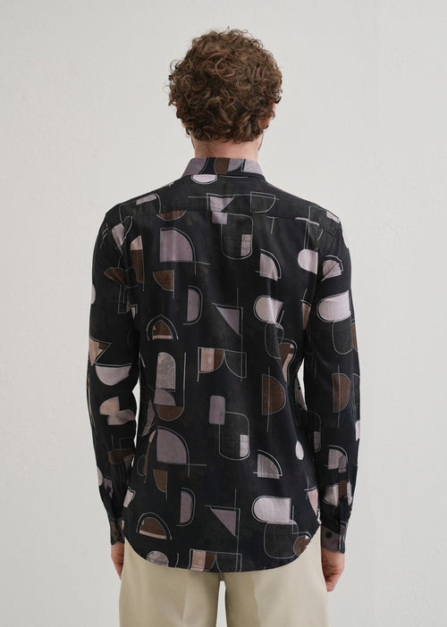 Interlock Printed Shirt