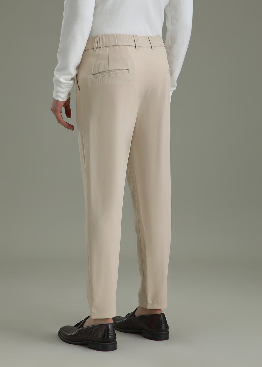 Ivory Beige Korean Pant