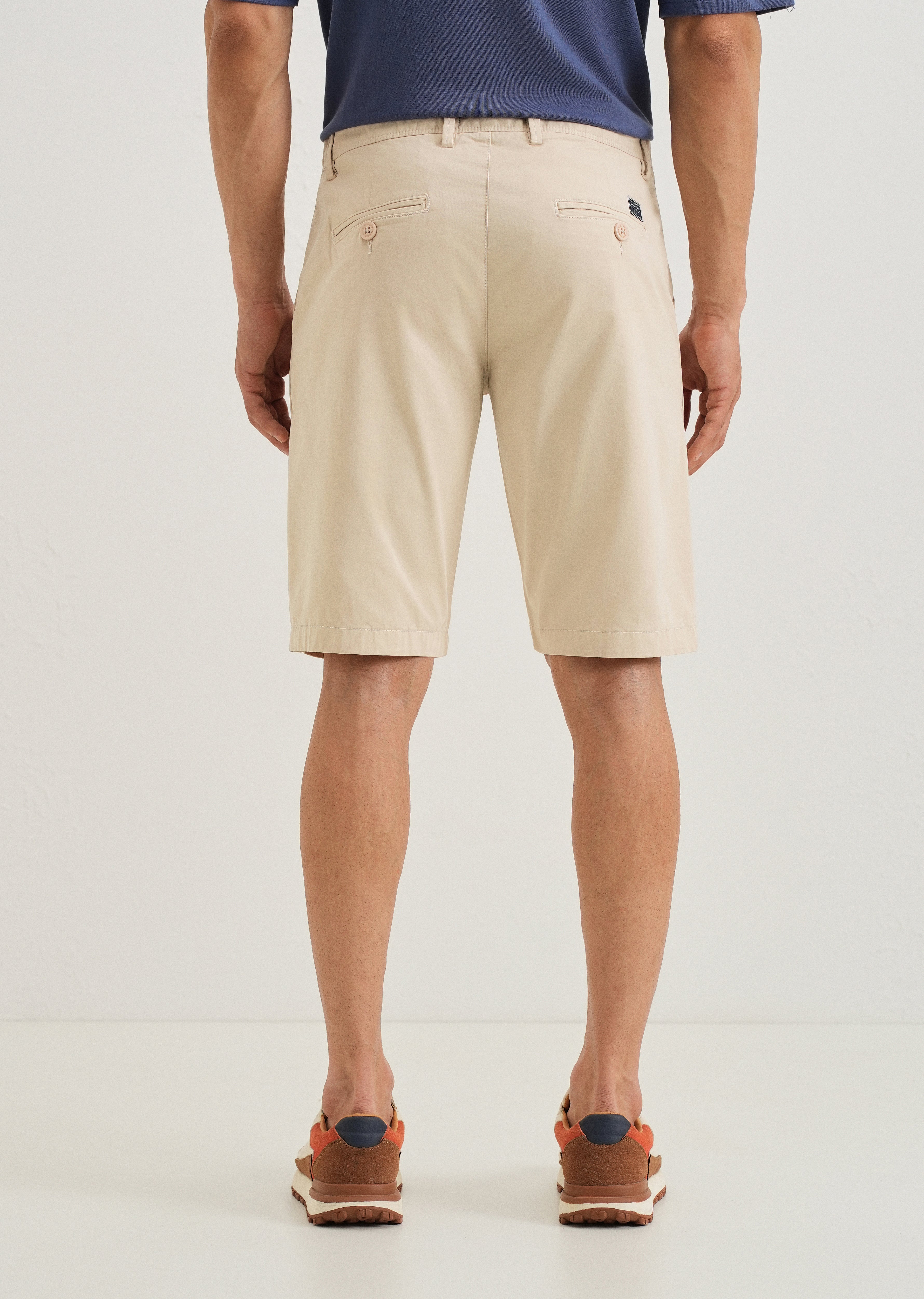Ivory Cream Shorts
