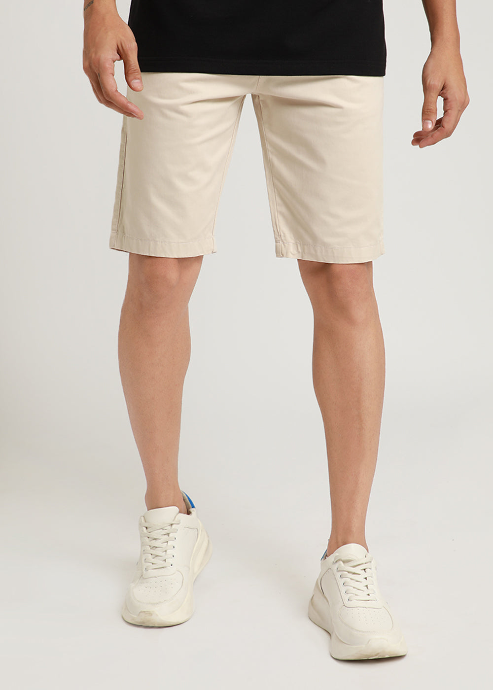 Ivory Cream Shorts