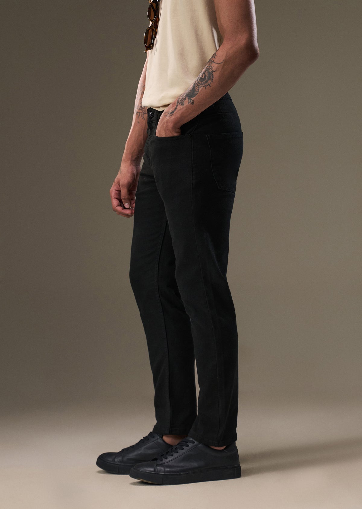 Jet Black Slim Fit Jeans