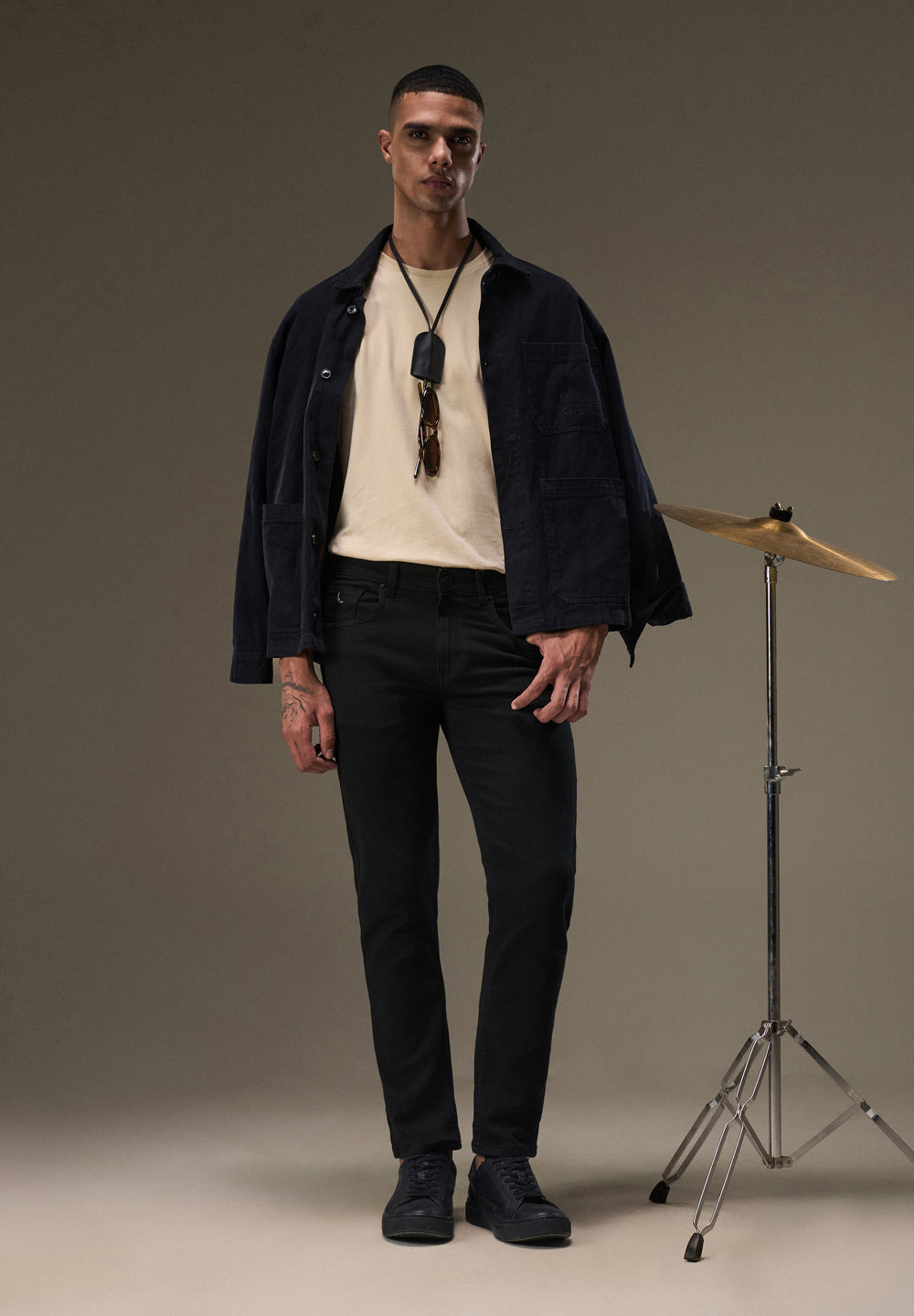 Jet Black Slim Fit Jeans