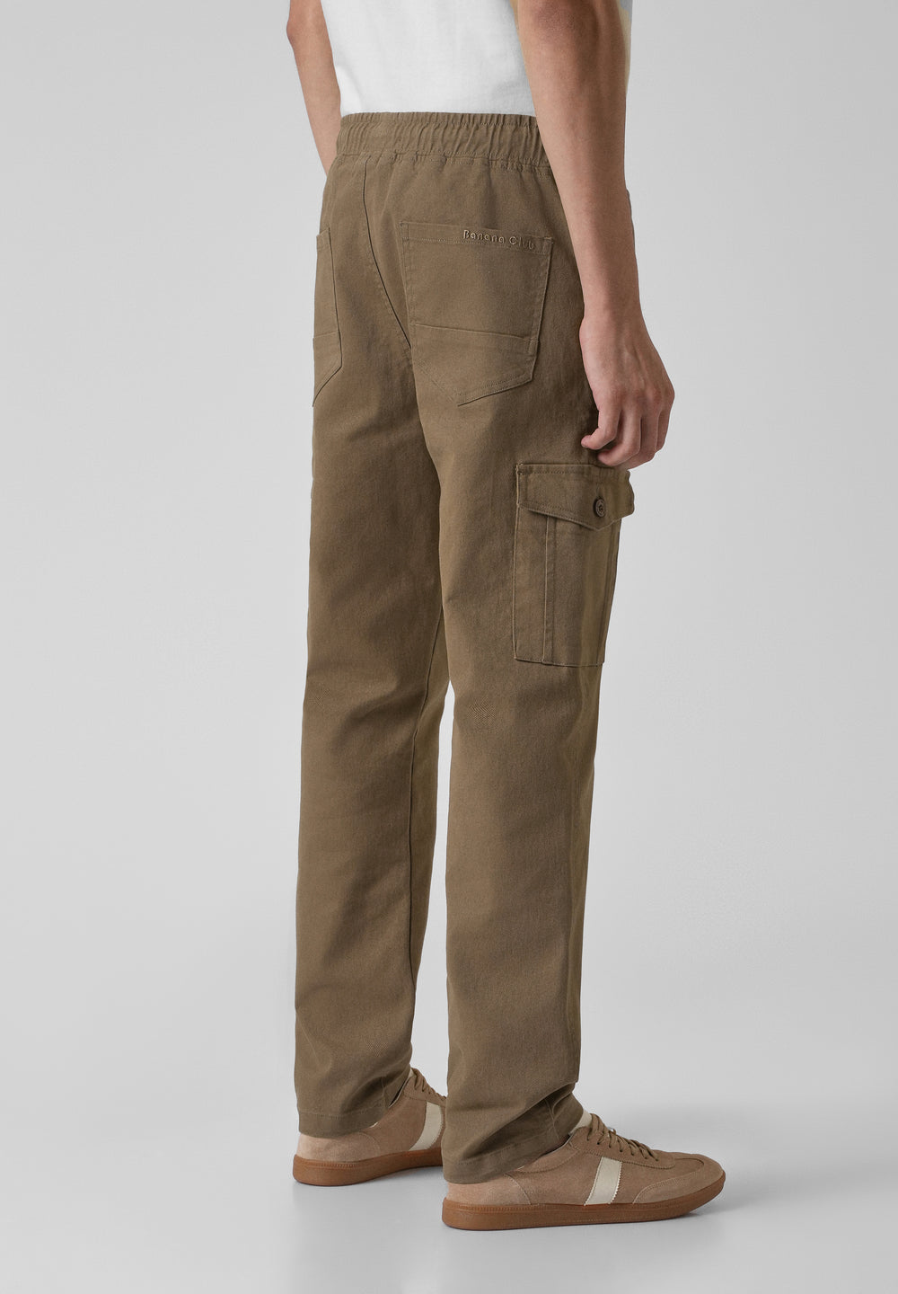 Khaki Regular Fit Cargo Pant