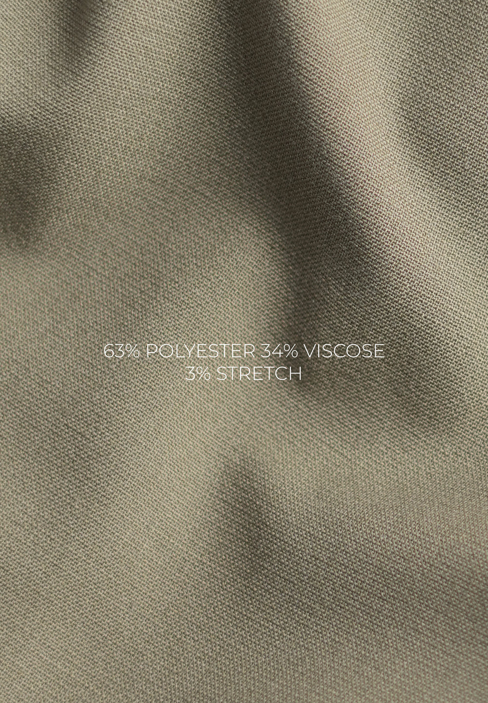 Khaki Semi-Elasticated Trouser