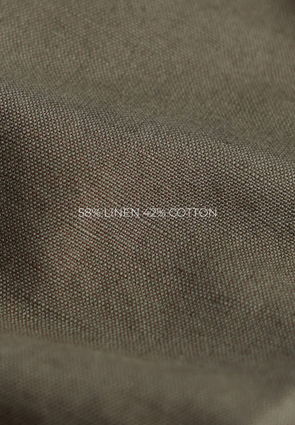 Khaki Olive Cotton Linen Gurkha Pant