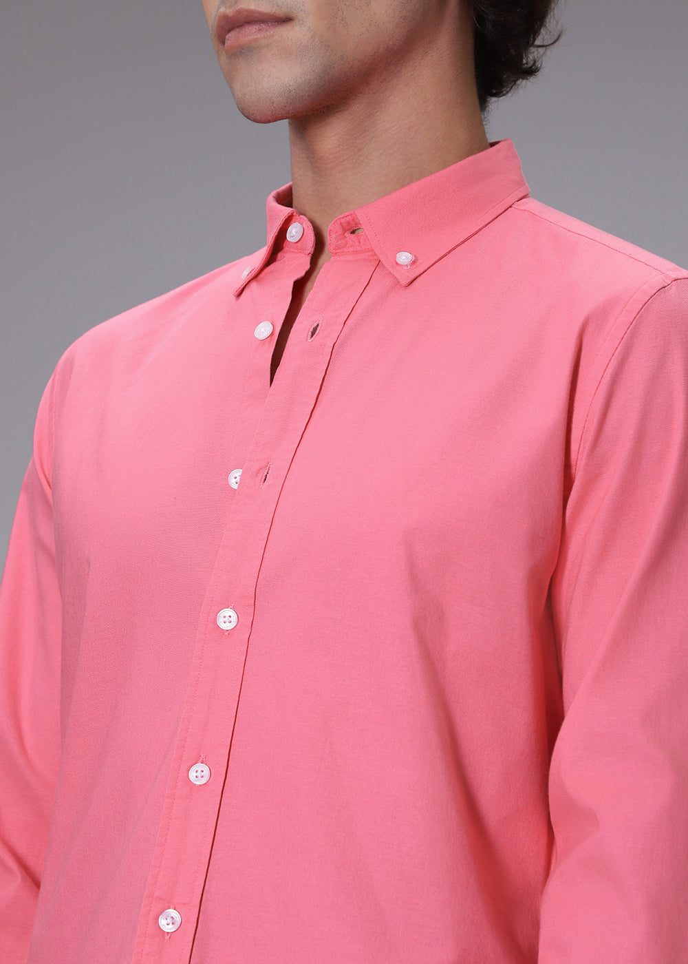 Knockout Pink Oxford Shirt