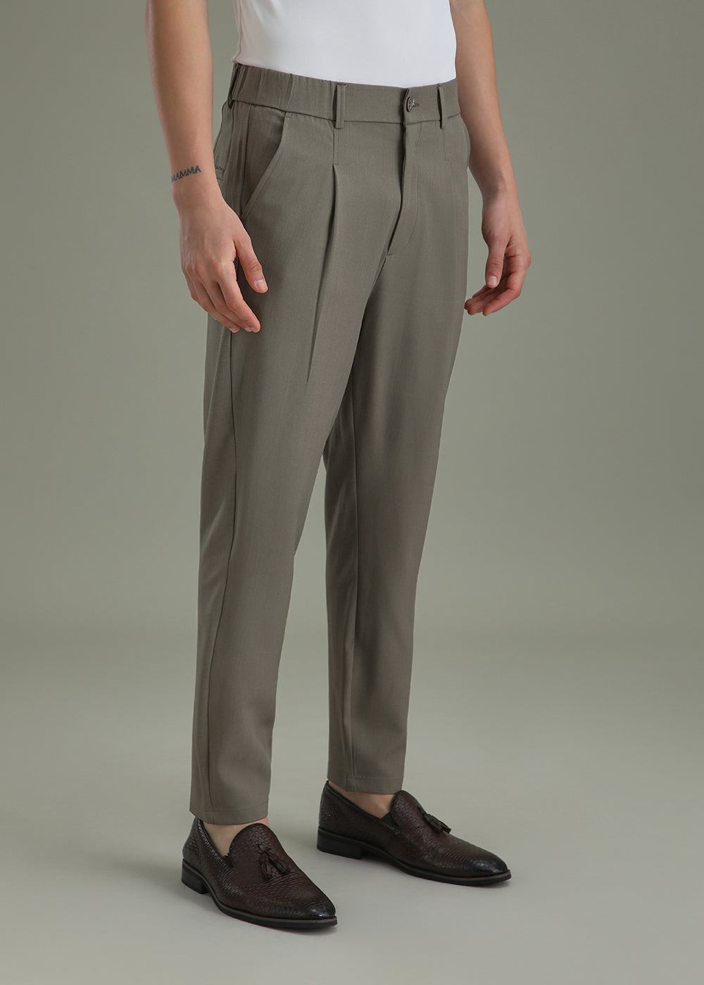 Koala Grey Korean Pant