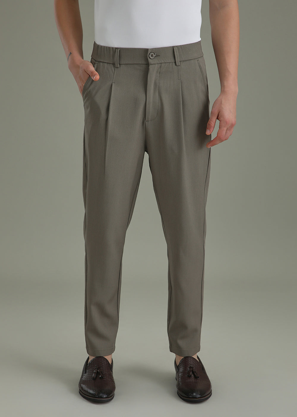 Koala Grey Korean Pant