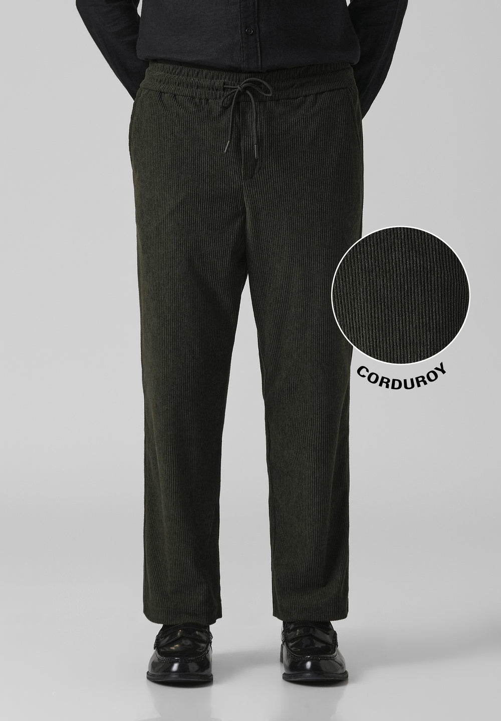 Laurel Green Corduroy Pants