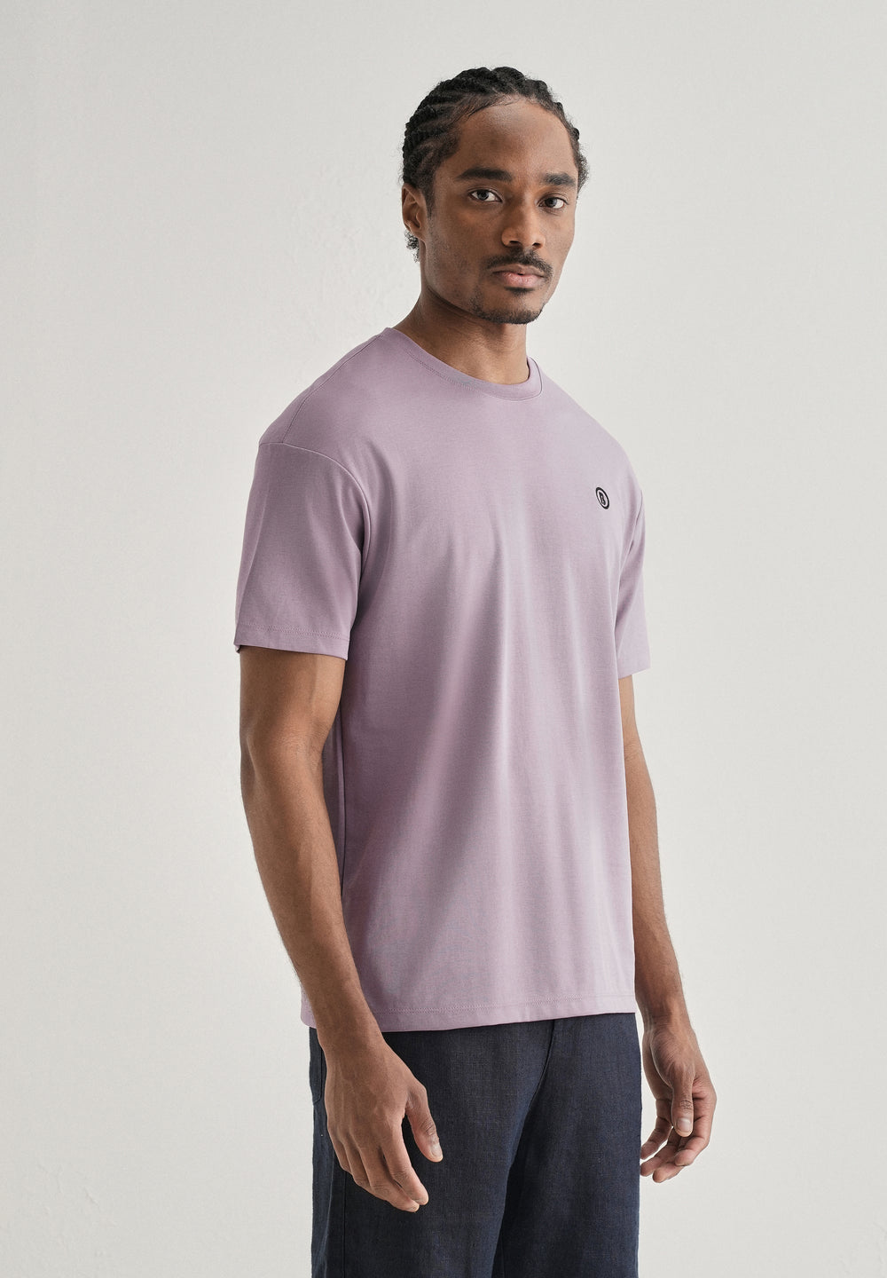 Lavender Crew Neck T-shirt