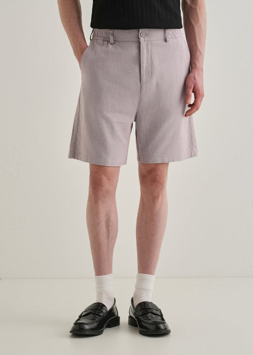 Lavender Linen Shorts
