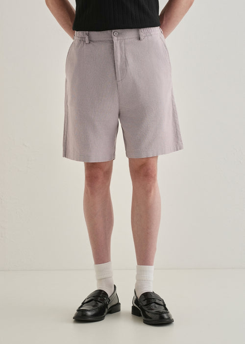 Lavender Linen Shorts