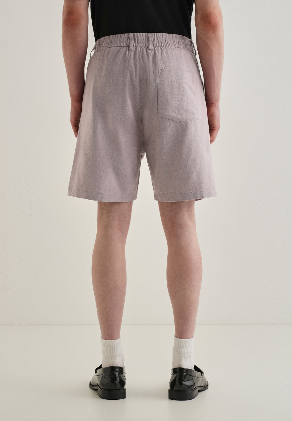 Lavender Linen Shorts