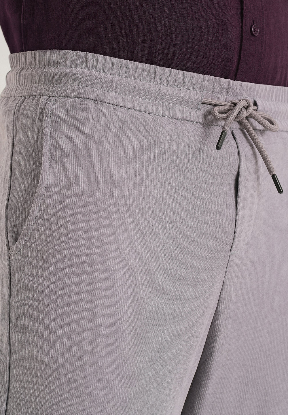 Lavender Pin Stripe Corduroy Pant