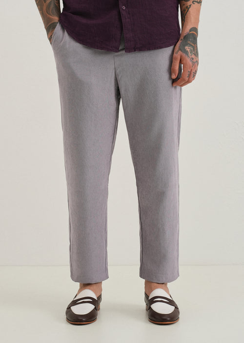 Lavender Pin Stripe Corduroy Pant