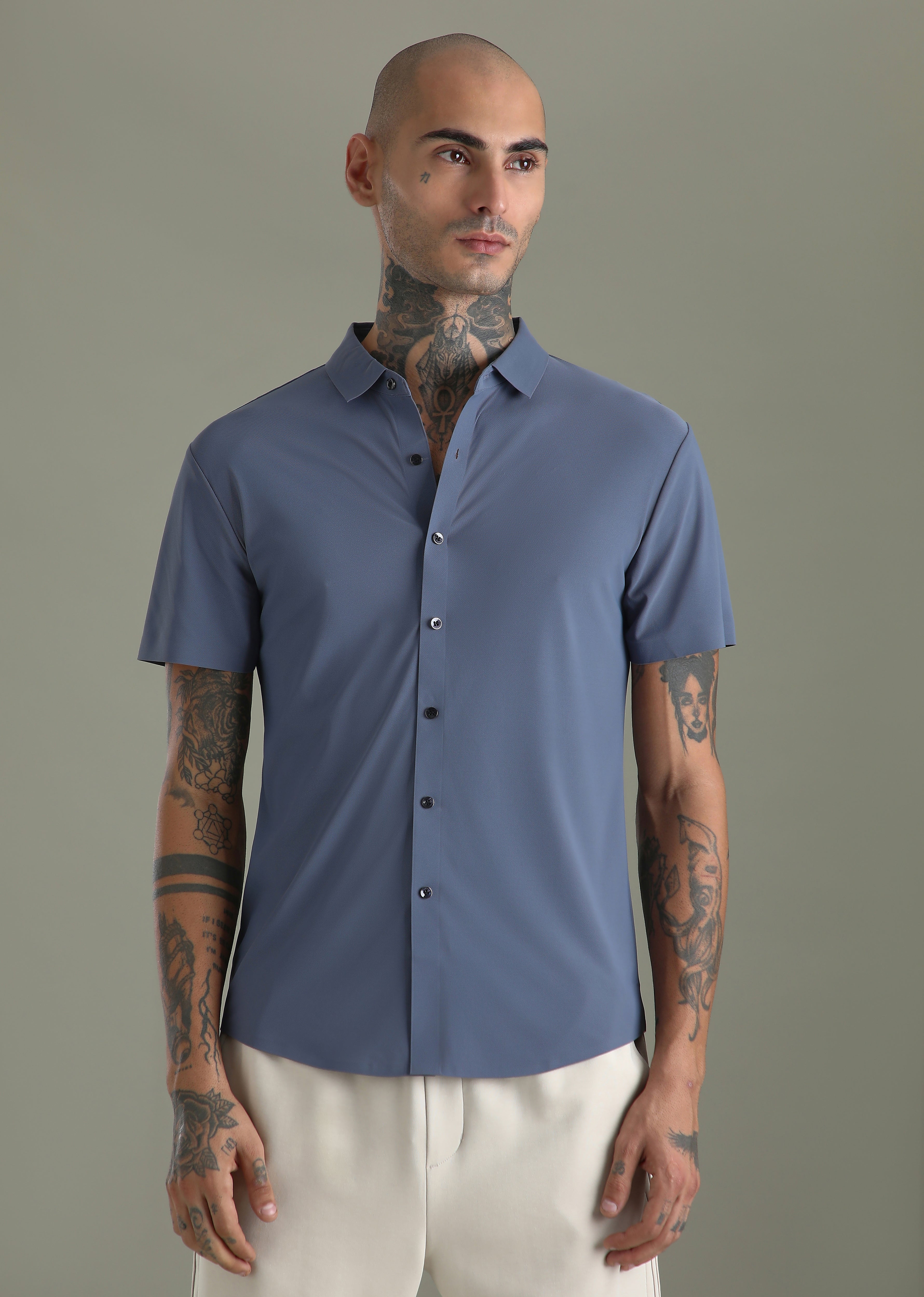 Lavender Stitchless Shirt