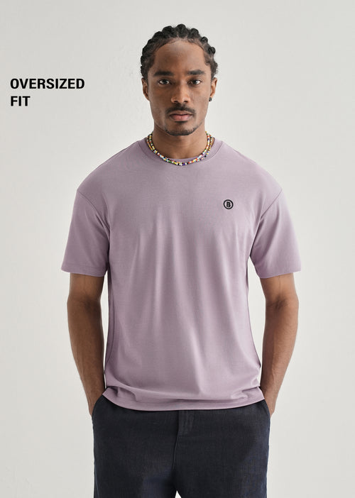 Lavender Crew Neck T-shirt