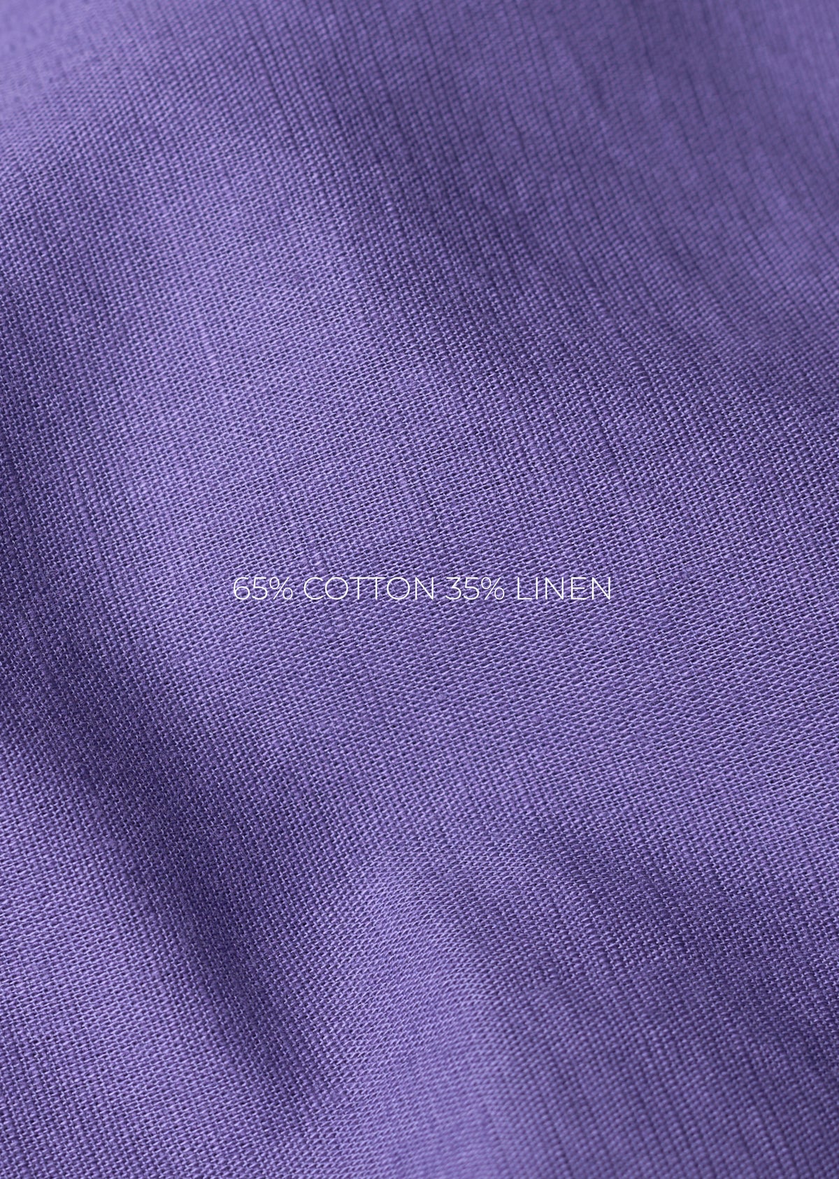 Lavender Floral Placement Embroidered Shirt
