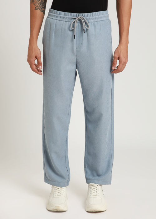 Light Blue Pin Stripe Corduroy Pant