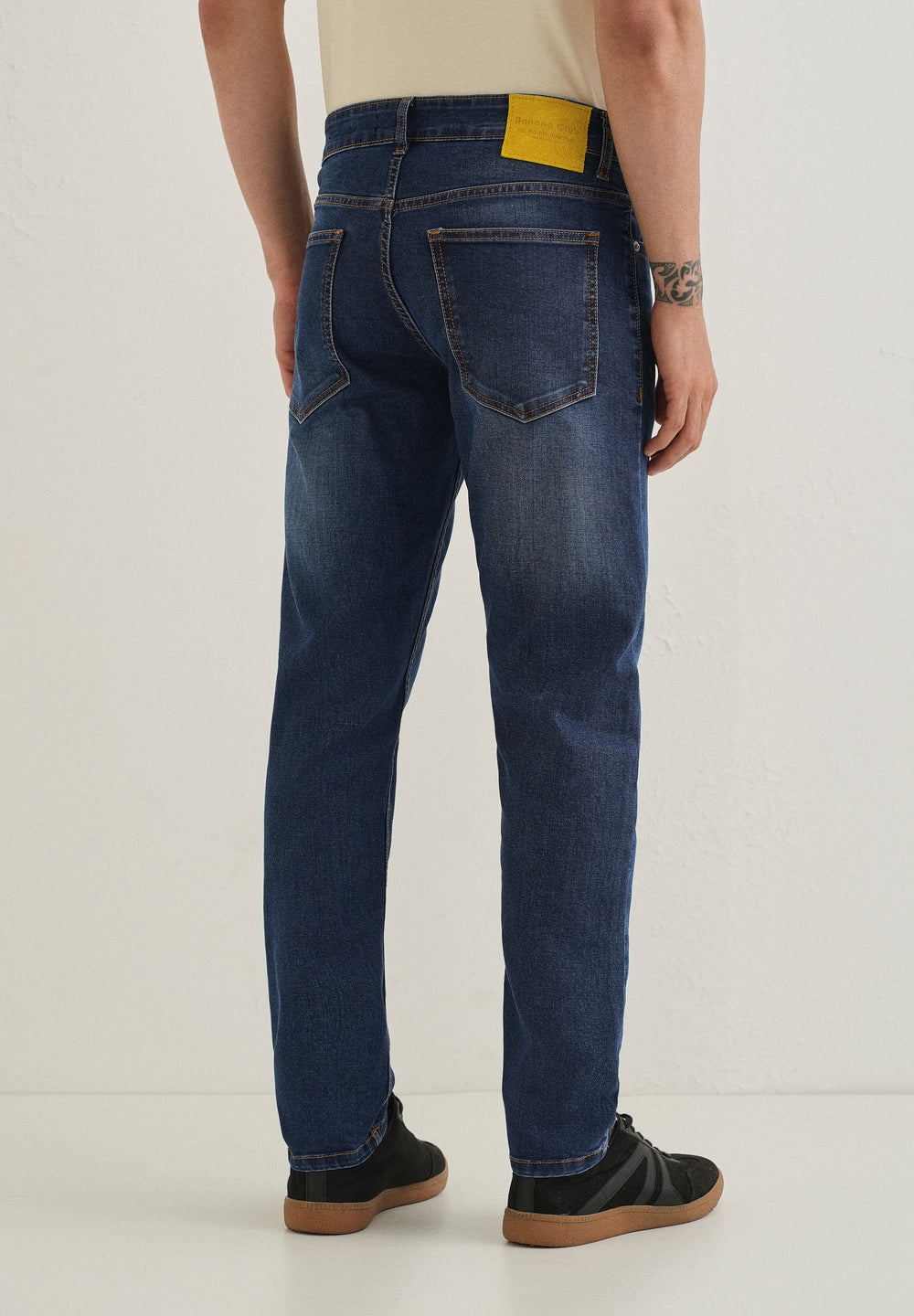 Light Blue Fade Ankle Fit Jeans