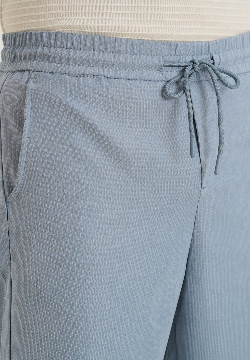 Light Blue Pin Stripe Corduroy Pant