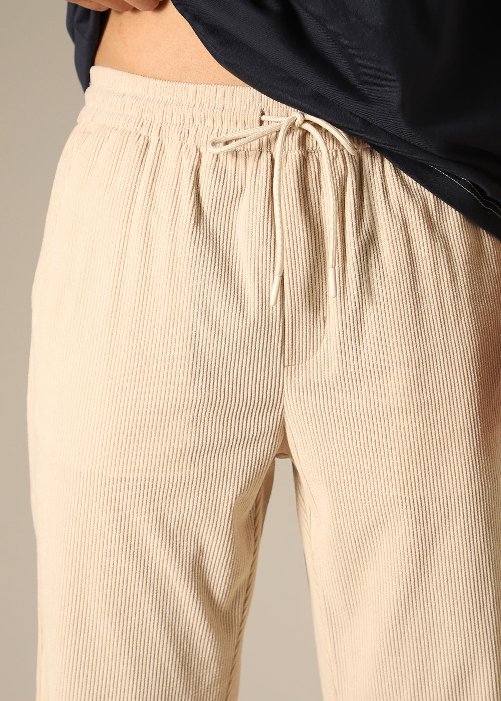 Light Cream Corduroy Pant