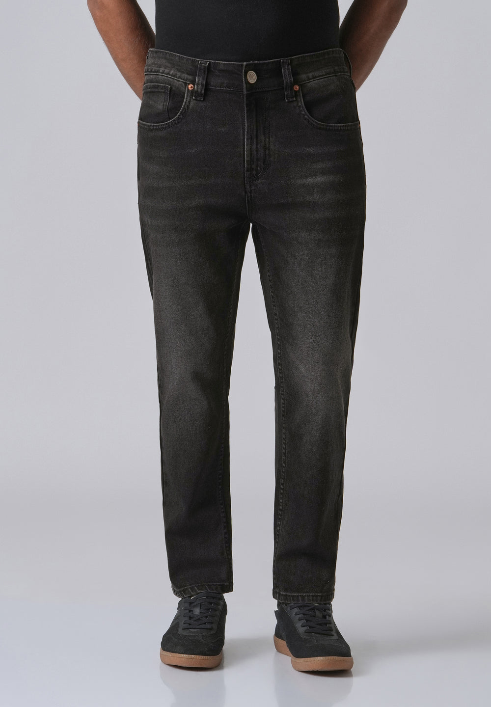 Light Fade Grey Slim Fit Denim