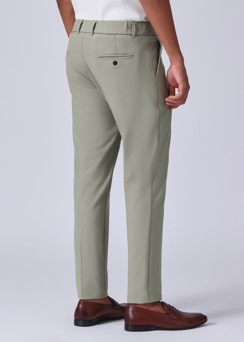 Light Green 8 Way Stretch Trousers