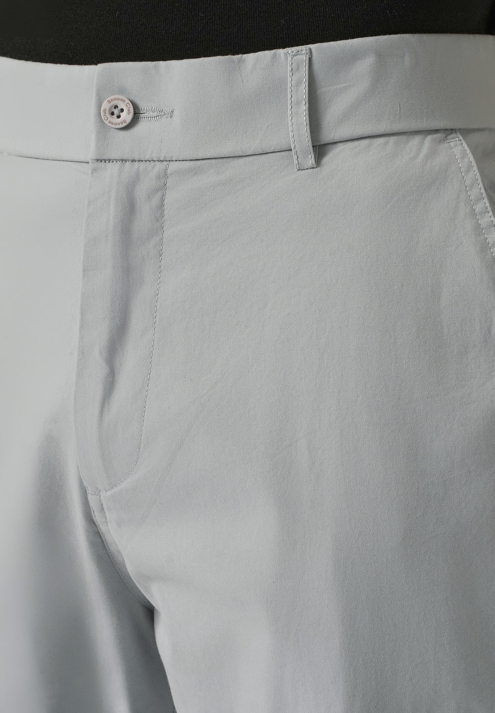 Baggy Fit Light Grey Chinos