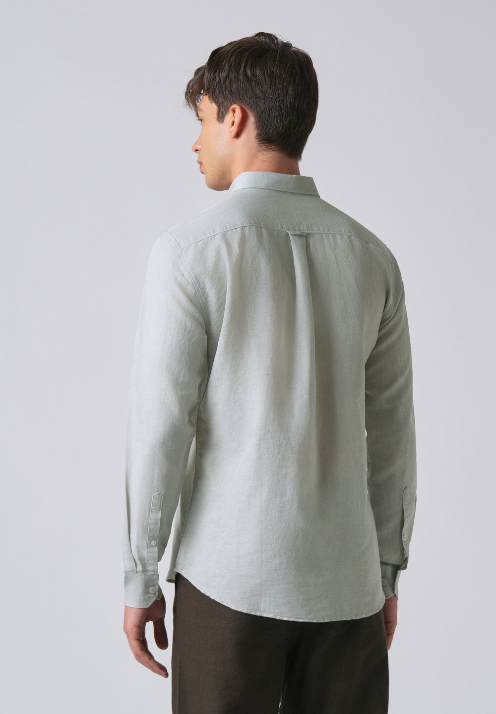 Light Grey Linen Shirt
