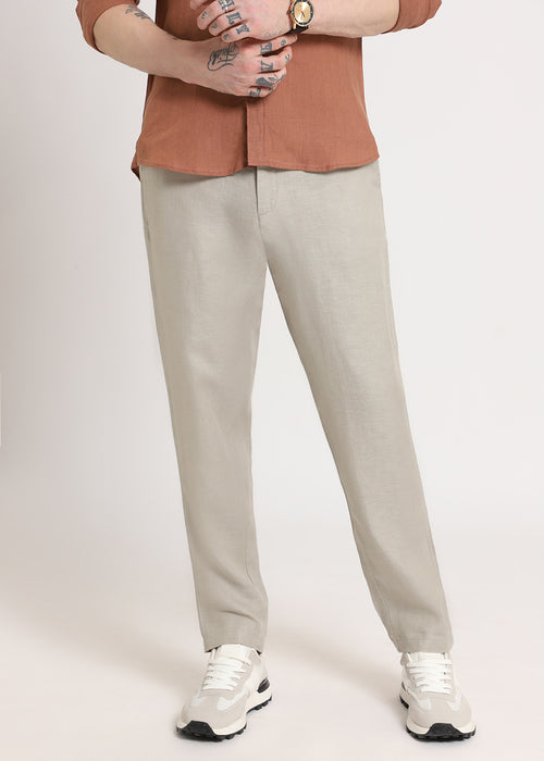 Light Grey Linen Pant