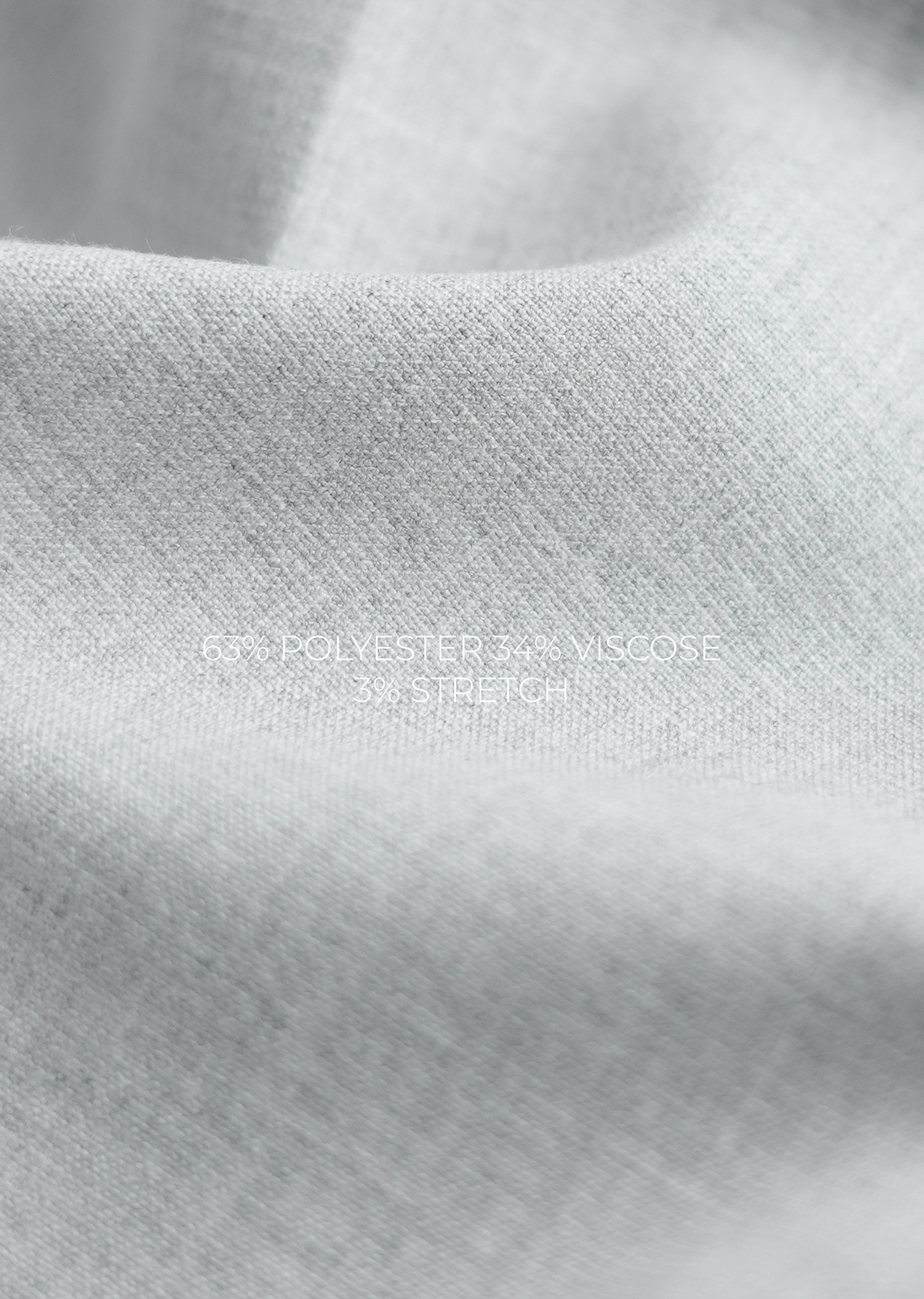Light Grey Semi-Elasticated Trouser