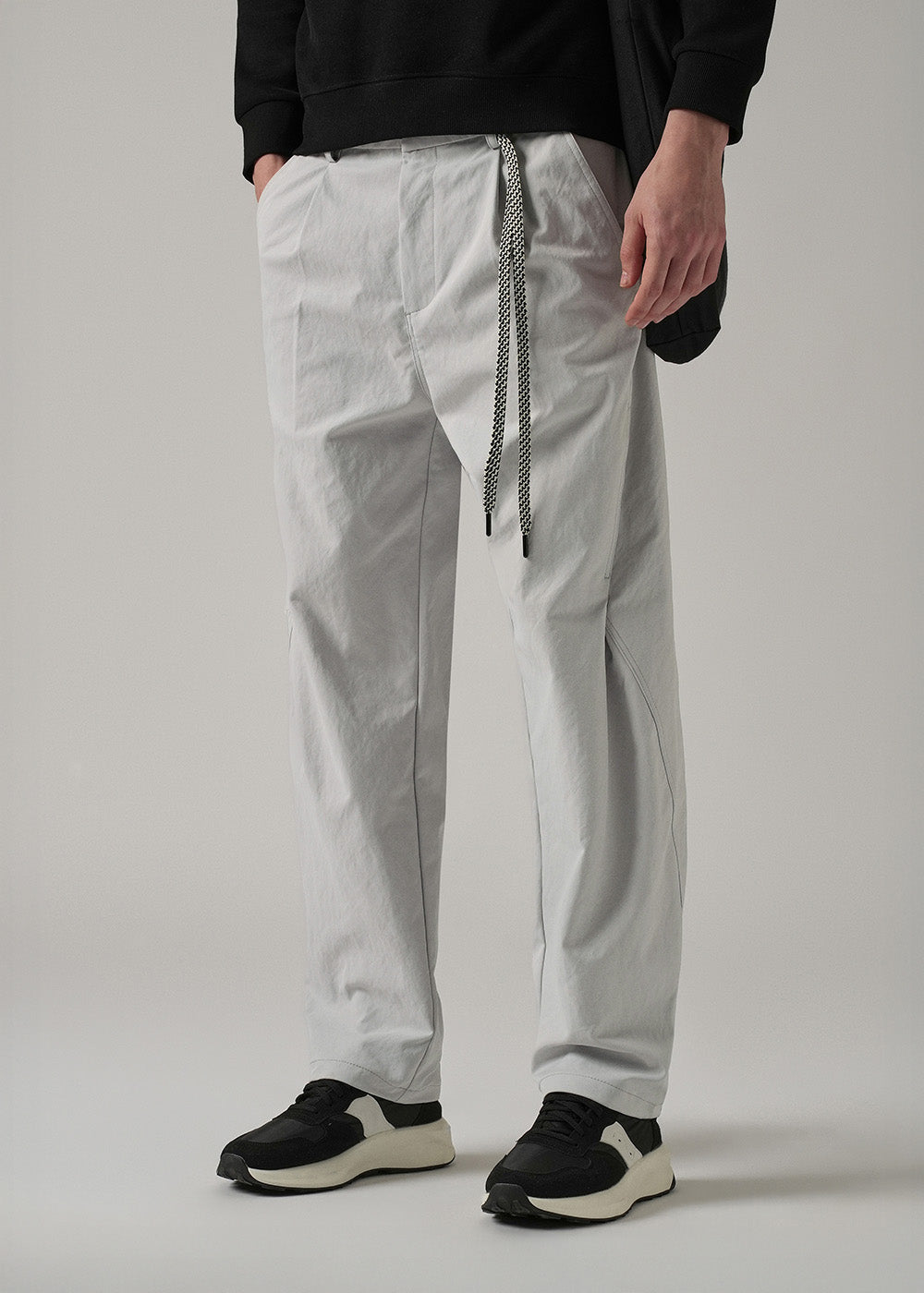Light Grey Stone Wash Pant