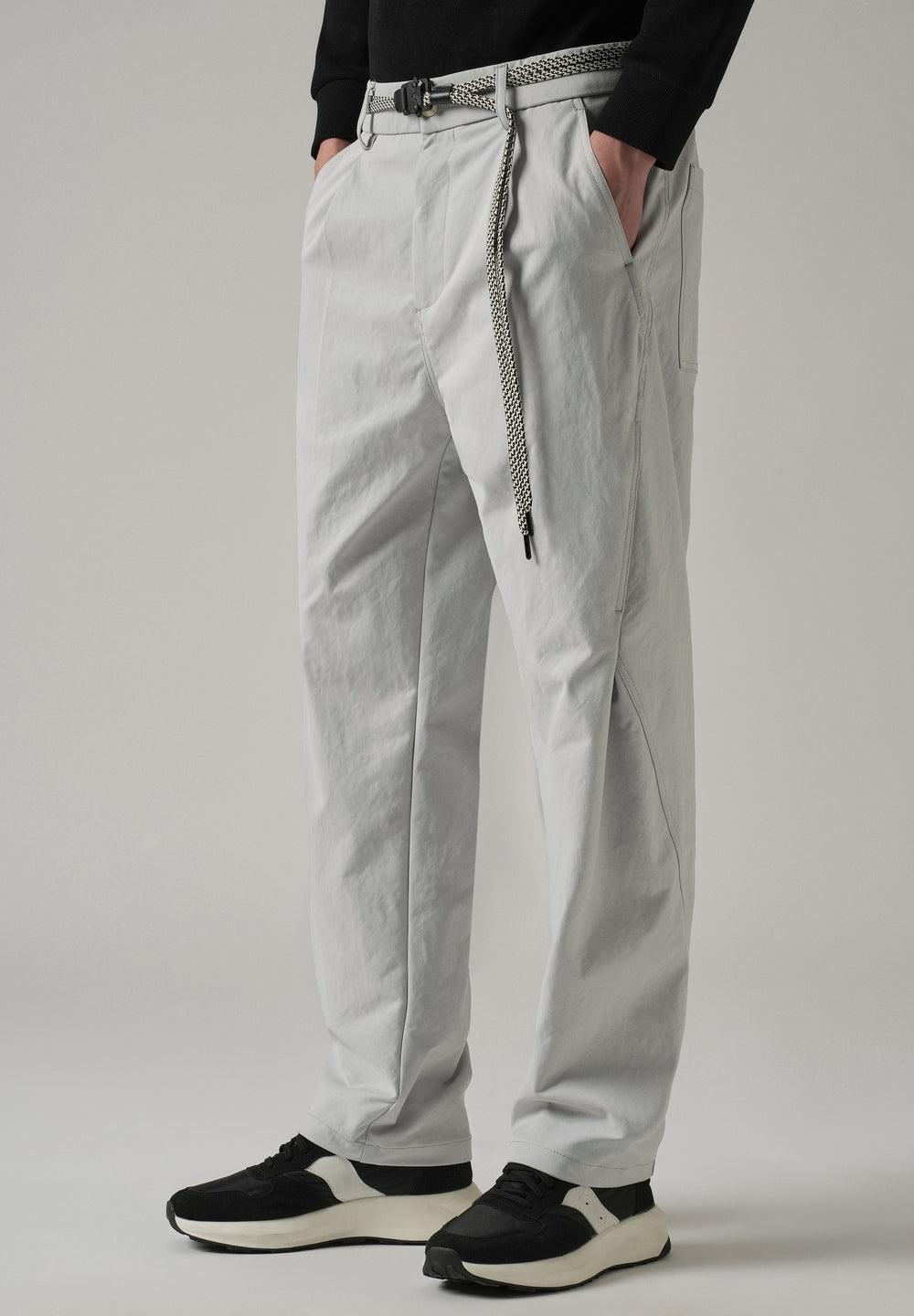 Light Grey Stone Wash Pant