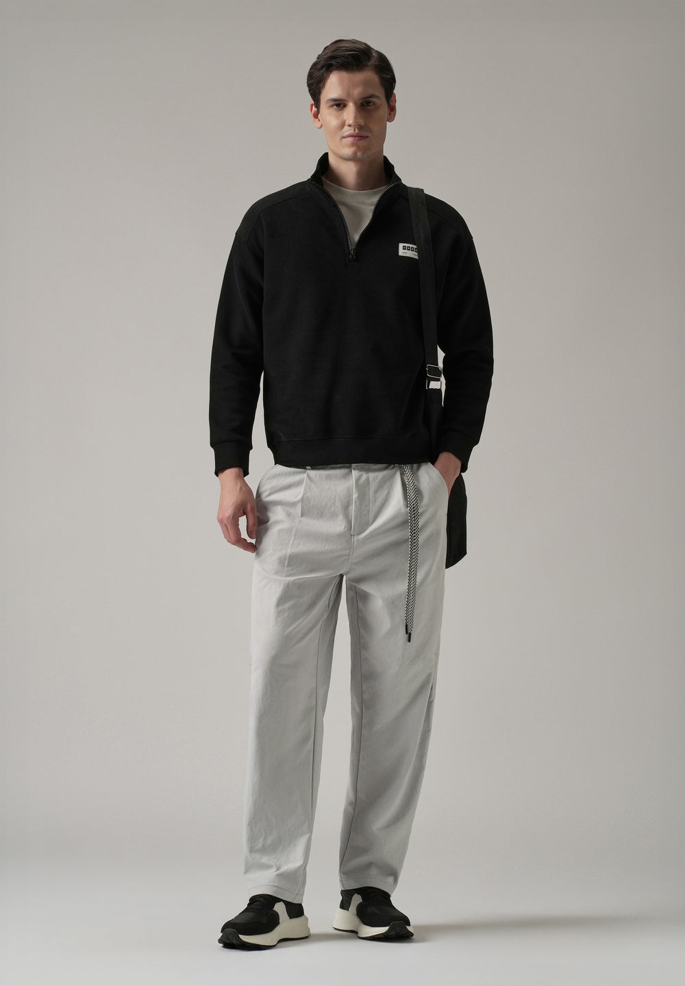 Light Grey Stone Wash Pant