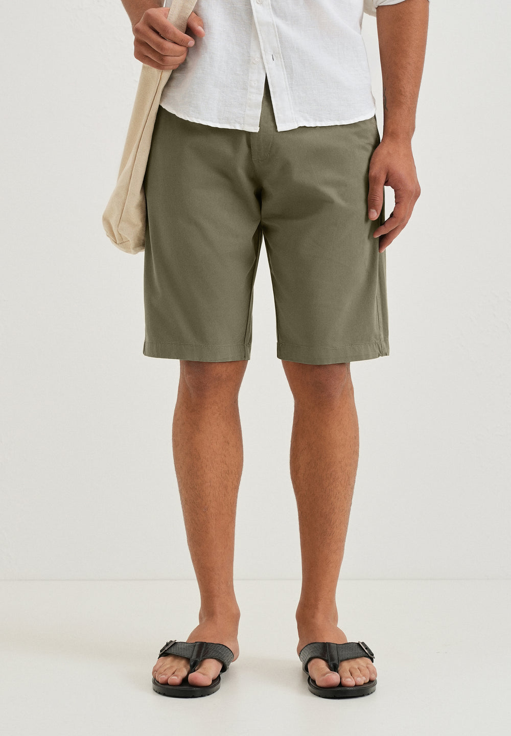 Light Olive Shorts
