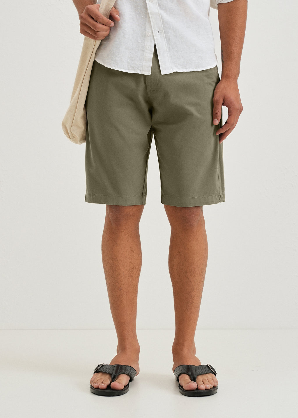 Light Olive Shorts