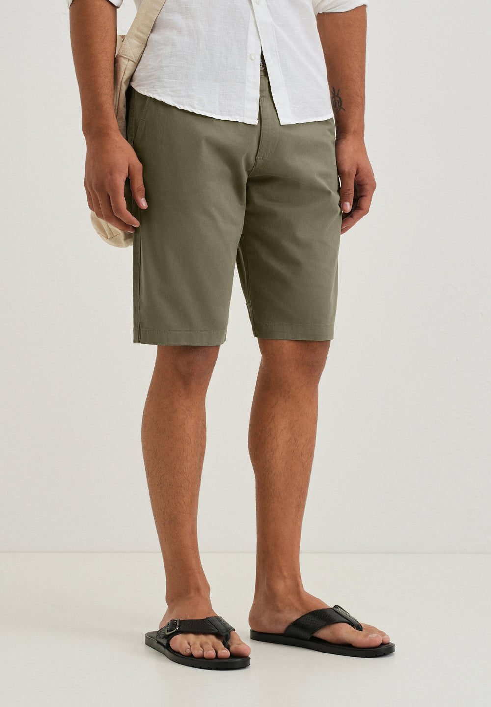 Light Olive Shorts
