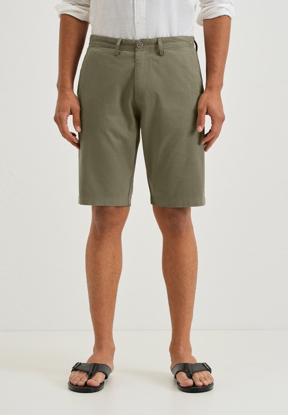 Light Olive Shorts