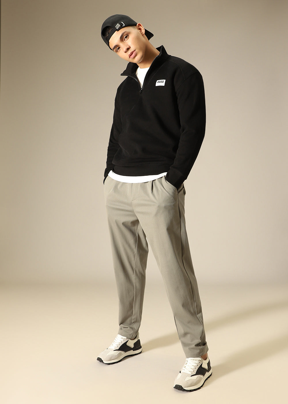 Light Olive Reguar Fit Trouser