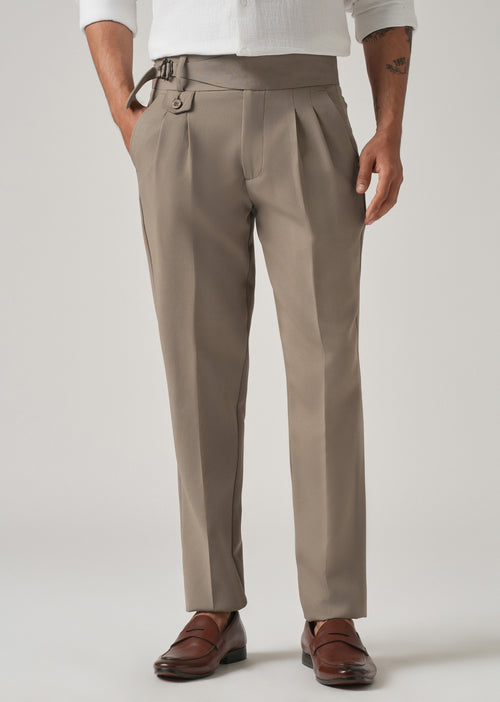 Light Taupe Gurkha Pant