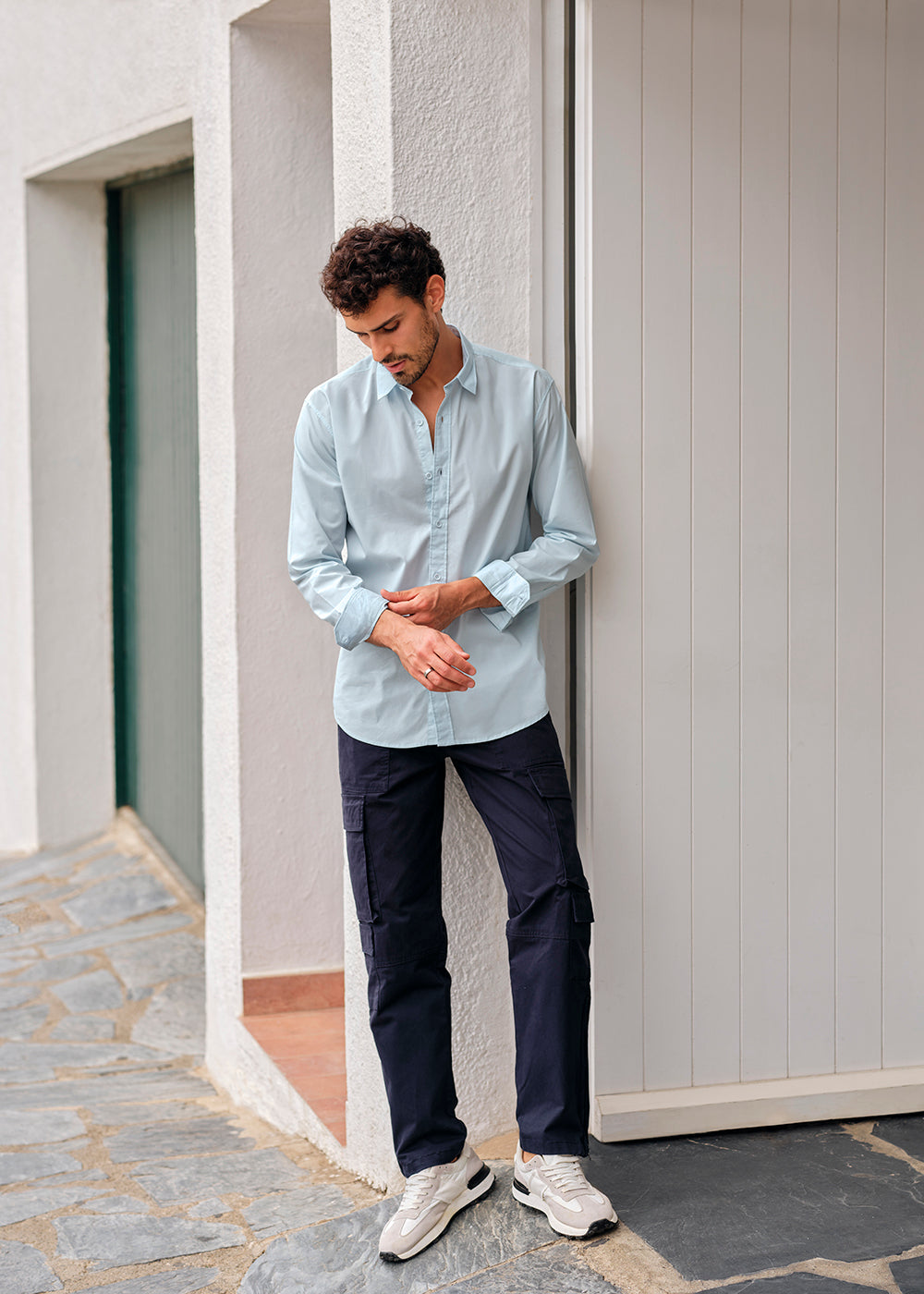 Light Blue Cotton Shirt