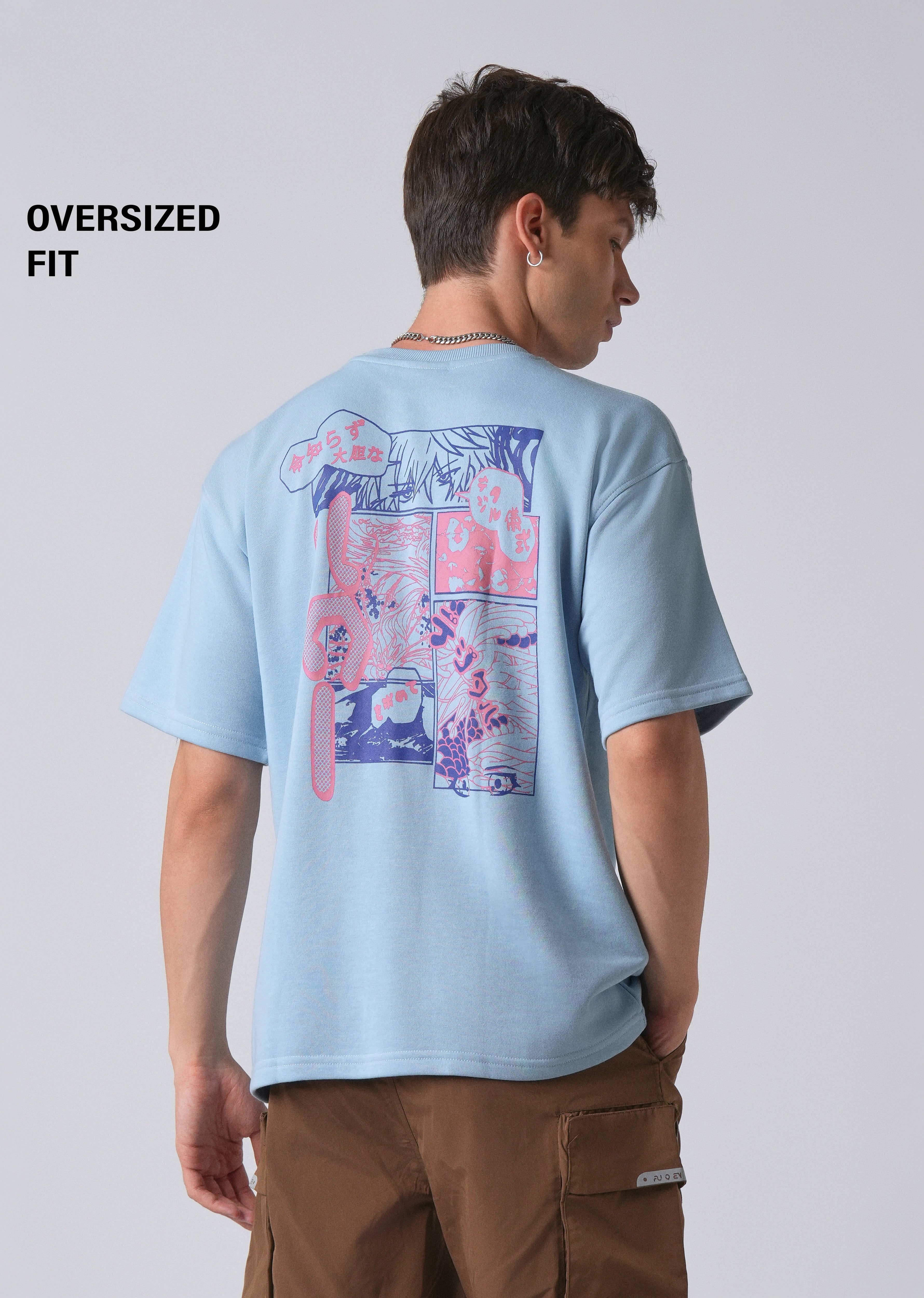 Light Blue Oversized T-shirt