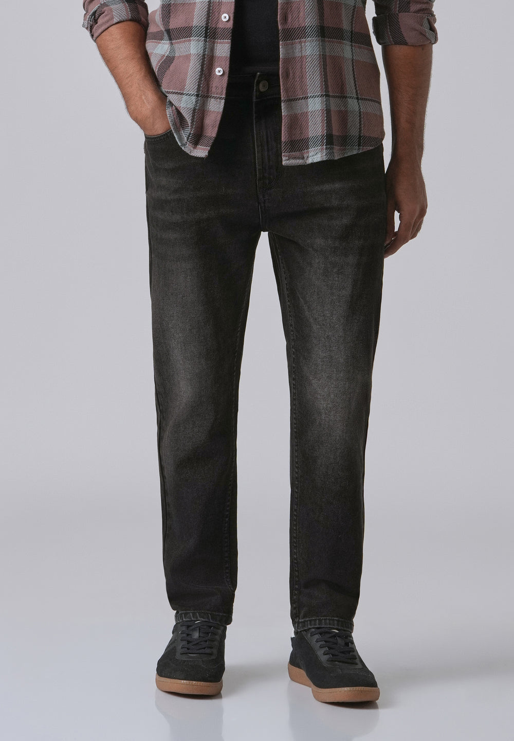 Light Fade Grey Slim Fit Denim