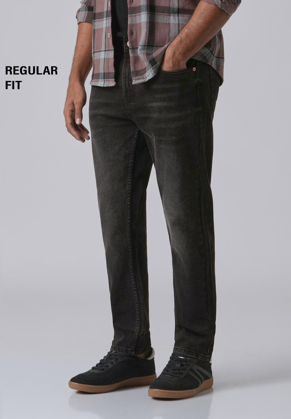 Light Fade Grey Slim Fit Denim