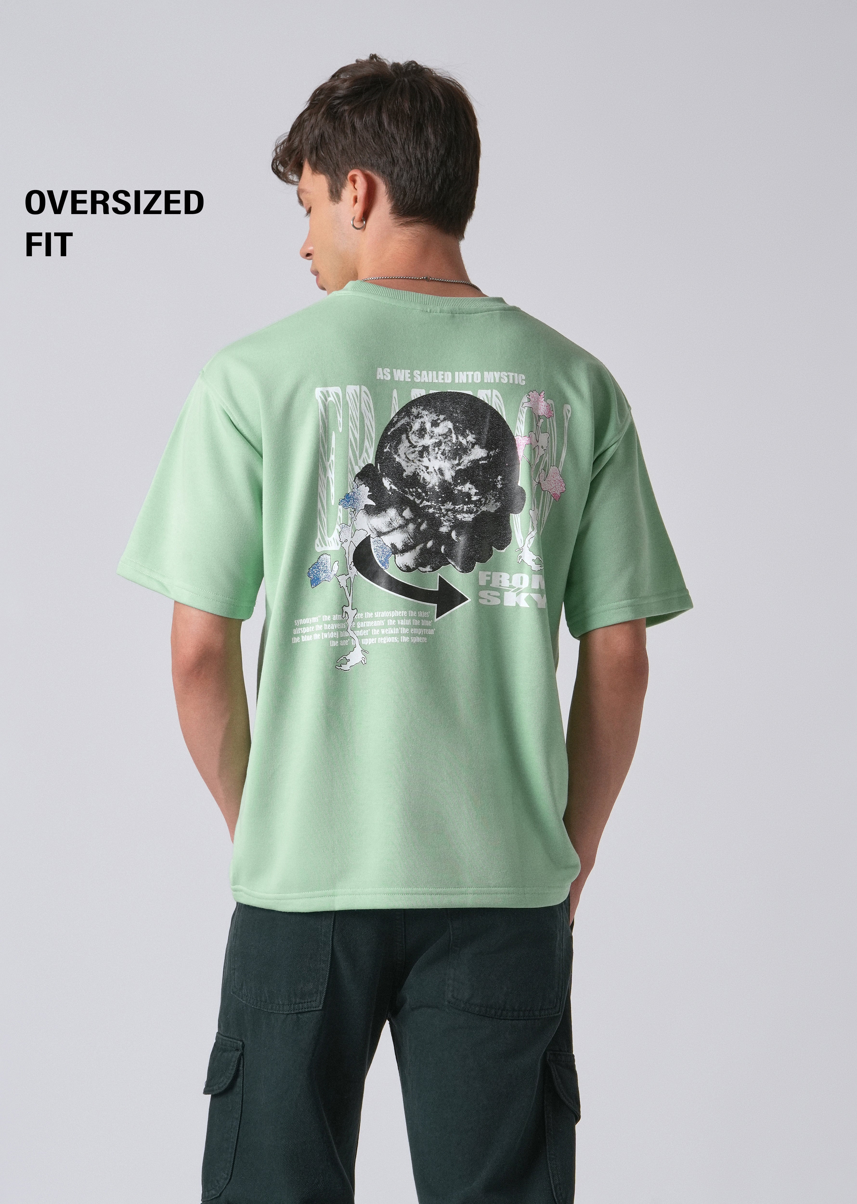 Light Mint Oversized T-shirt