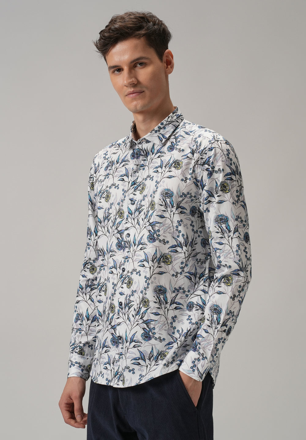 Lobelia Floral Printed Shirt