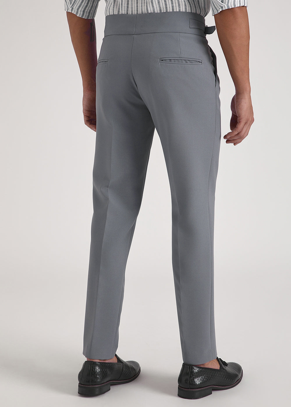 Malone Grey Gurkha Pant